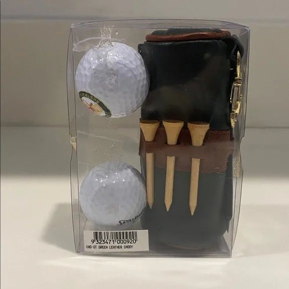 PGD Australia Golf Ball Gift Set with Kangaroo Leather Case and Balls - Picture 2 of 2